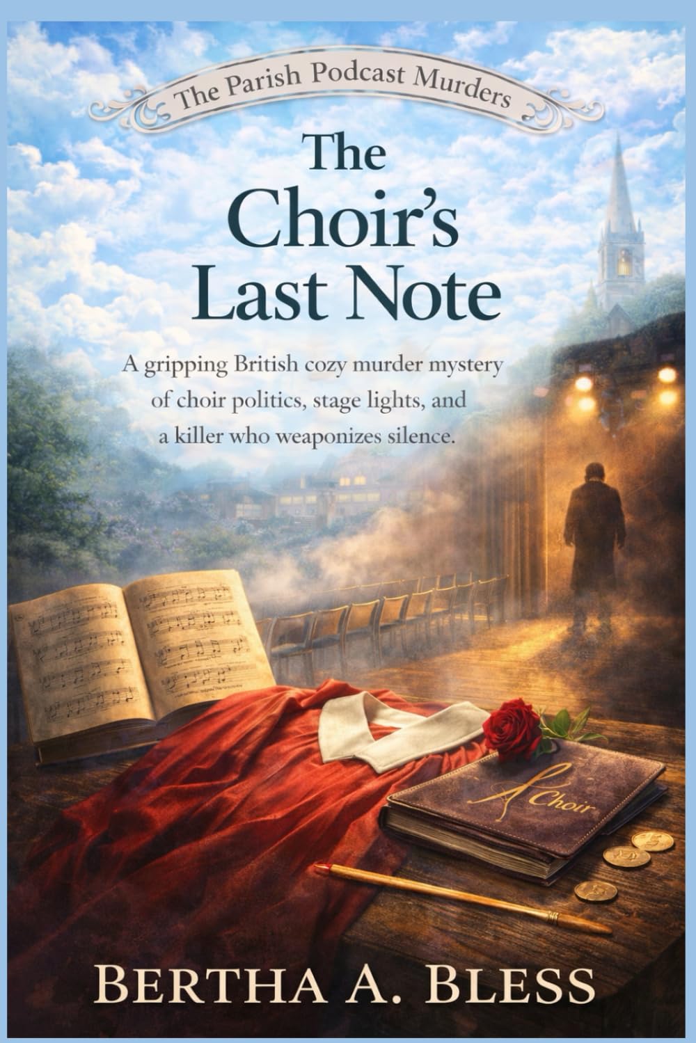 The Choir’s Last Note: A gripping British cozy murder mystery of choir politics, stage lights, and a killer who weaponizes silence. (The Parish Podcast Murders)