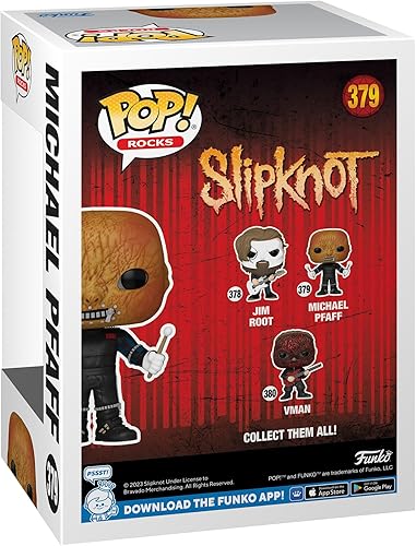 Miniatura 3 de Funko Pop! Rocks: Slipknot - New Guy - Tortilla Man - Figura de vinilo coleccionable - Idea de regalo - Producto oficial - para niños y adultos -
