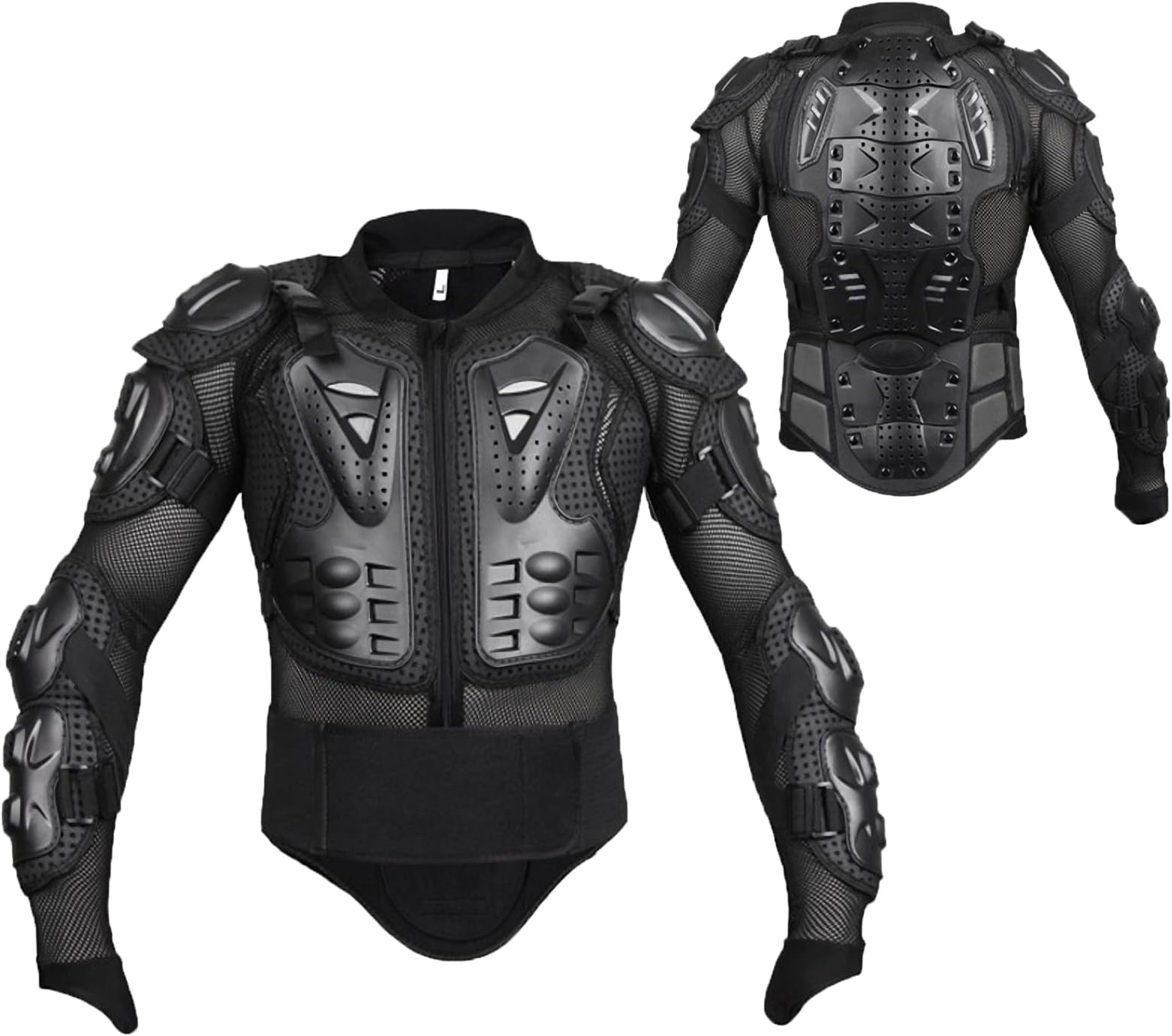 Adult Motorcycle Armor, Full Body Armour Racing Suit, Chest Back Protector, Protective Gear Jacket
