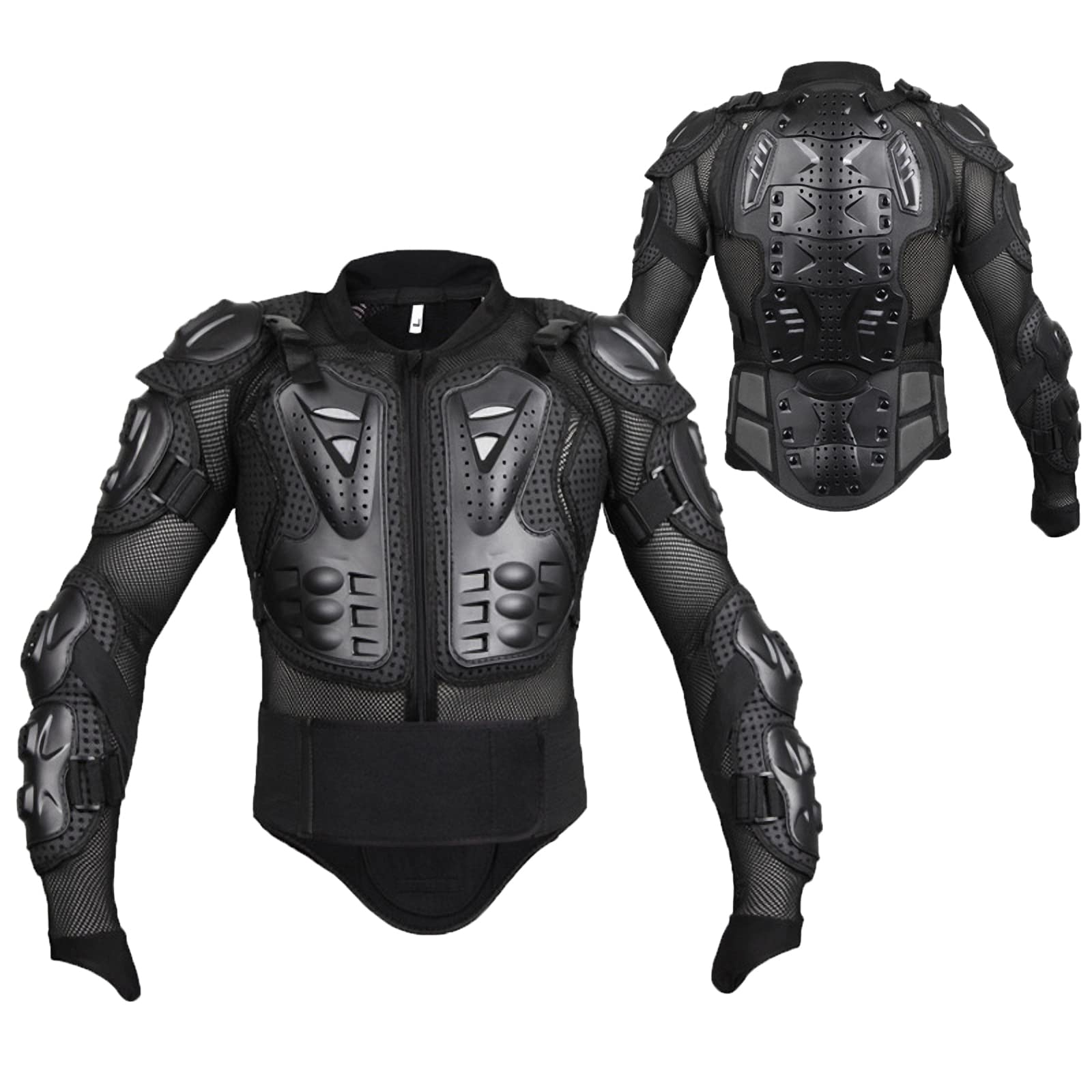 Adult Motorcycle Armor, Full Body Armour Racing Suit, Chest Back Protector, Protective Gear Jacket