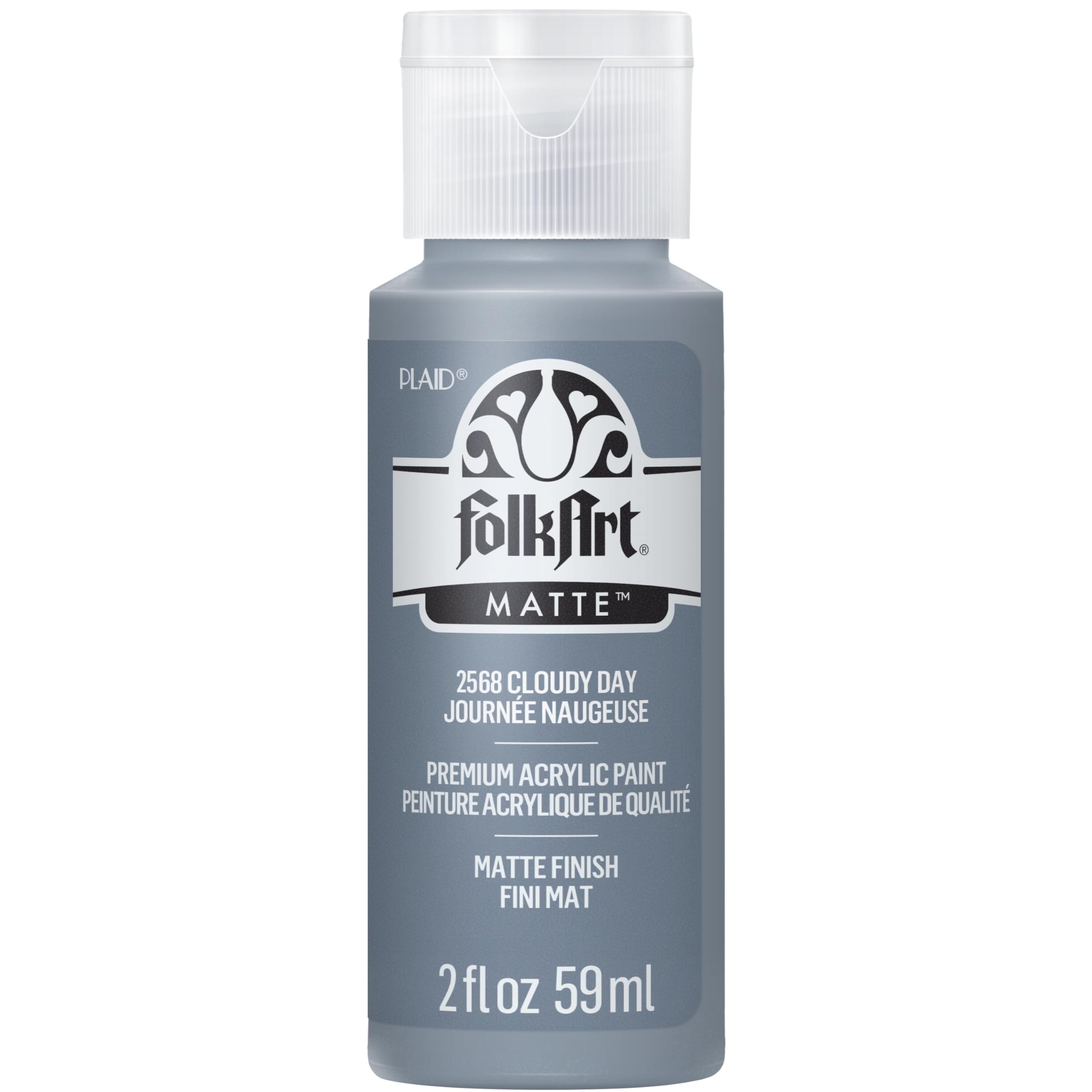 FolkArt 2568 Acrylic Paint, Cloudy Day 2 oz
