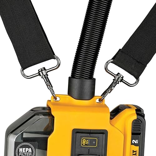 Miniatura 4 de DEWALT DWH161N-XJ Aspirador de Sólidos XR 18V sin cargadorbatería, NegroAmarillo