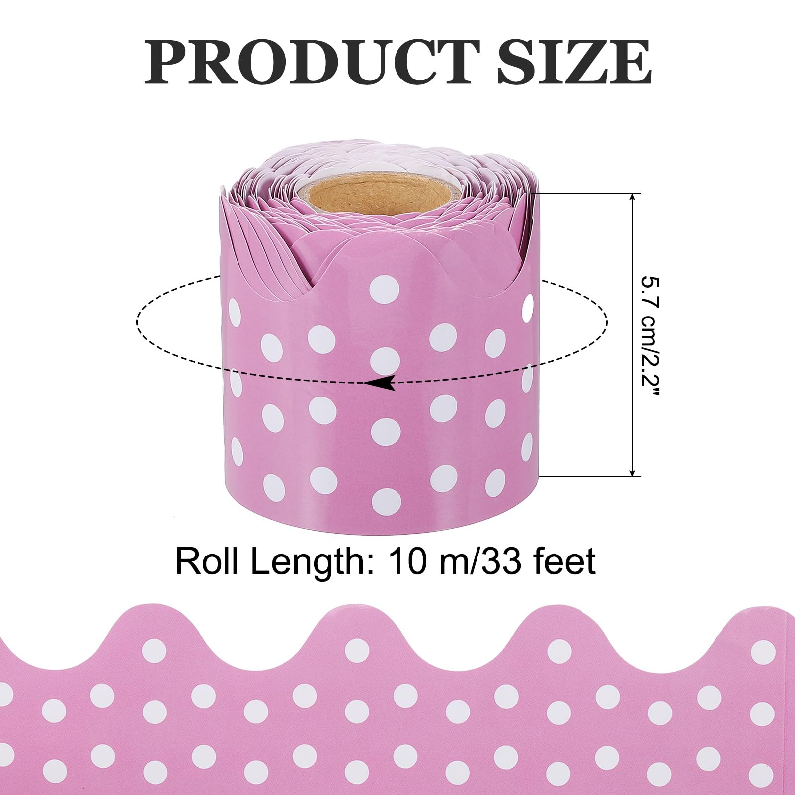 PATIKIL Dots Bulletin Board Border - Image 2