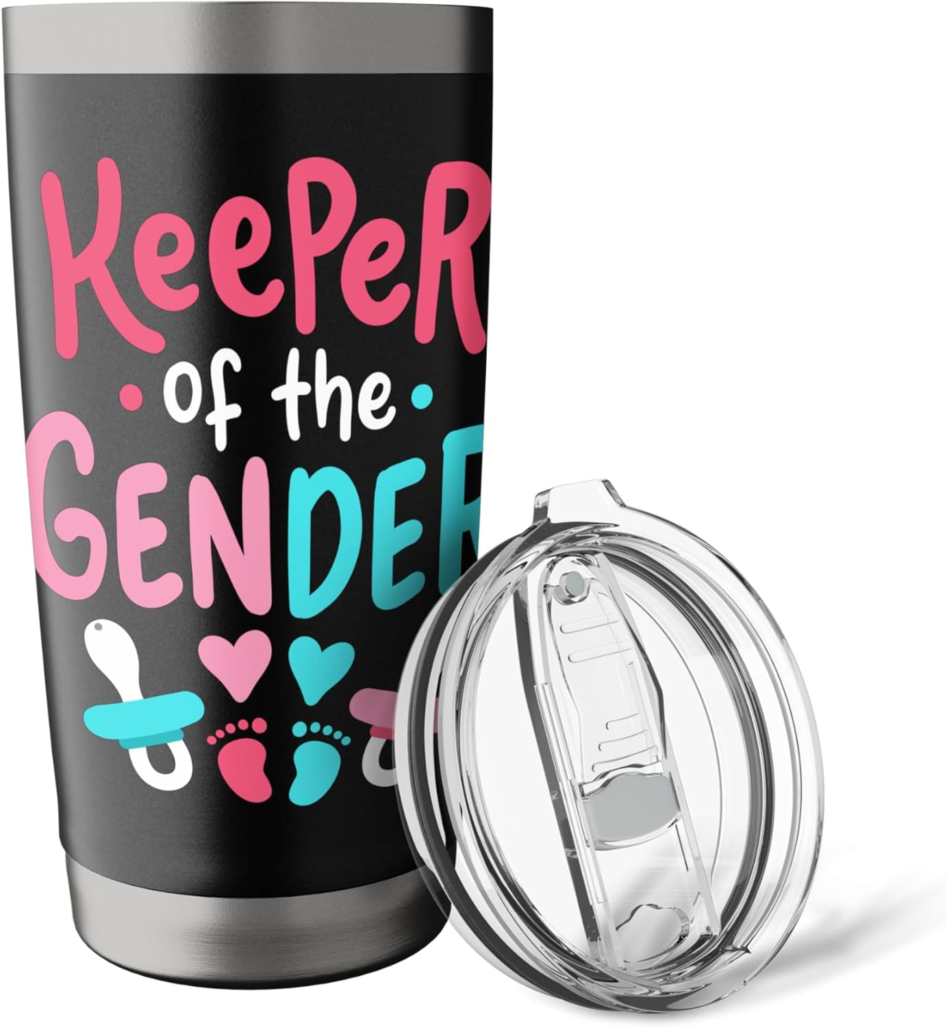Gender Reveal Party Keeper of the Gender Stainless Steel Insulated Tumbler