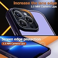 Vista 108 de Yriklso Strong Magnetic Case for iPhone 11 [Compatibilty with MagSafe] Protective Shockproof Cover Phone Case for iPhone 11 6.1" Frosted Purple