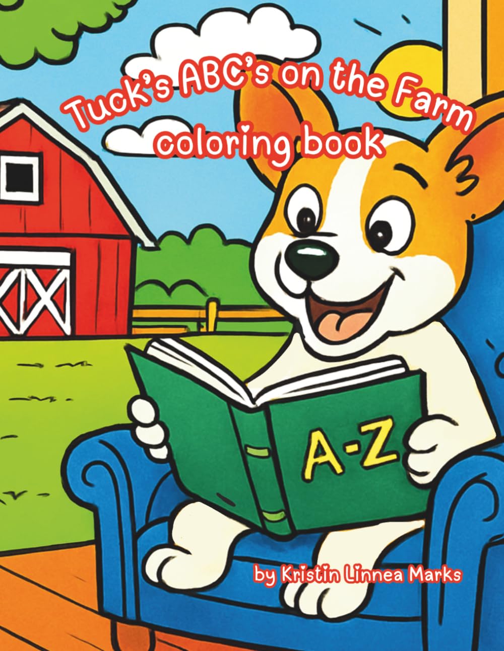 Tuck's ABC's on the Farm Coloring Book