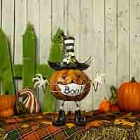 【10／24限定Halloween SALE】☆ 2色セット LLB Boo-licious 24 Pc LED Pumpkin Decor Unit Includes 3 Designs