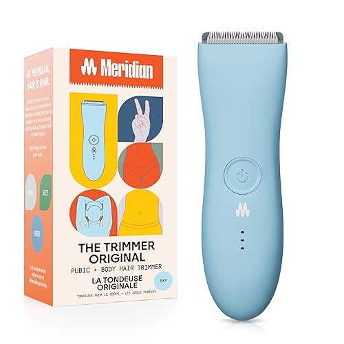 Miniatura 9 de MERIDIAN The Trimmer Original - Recortadora de vello corporal para hombres, afeitadora eléctrica para cabello púbico, pecho, piernas y bikini,