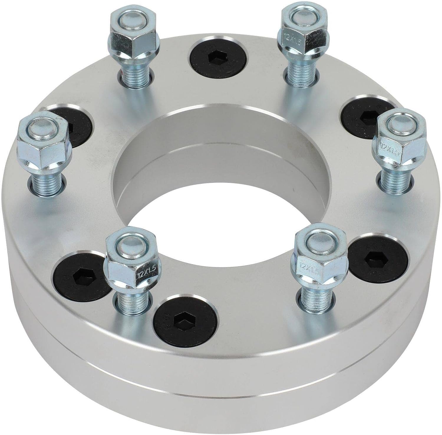 ECCPP 4PCS change bolt pattern from 5x135 to 6x5.5 Wheel Adapters Conversion 2" Fits for 1997-2003 for Ford for F-150