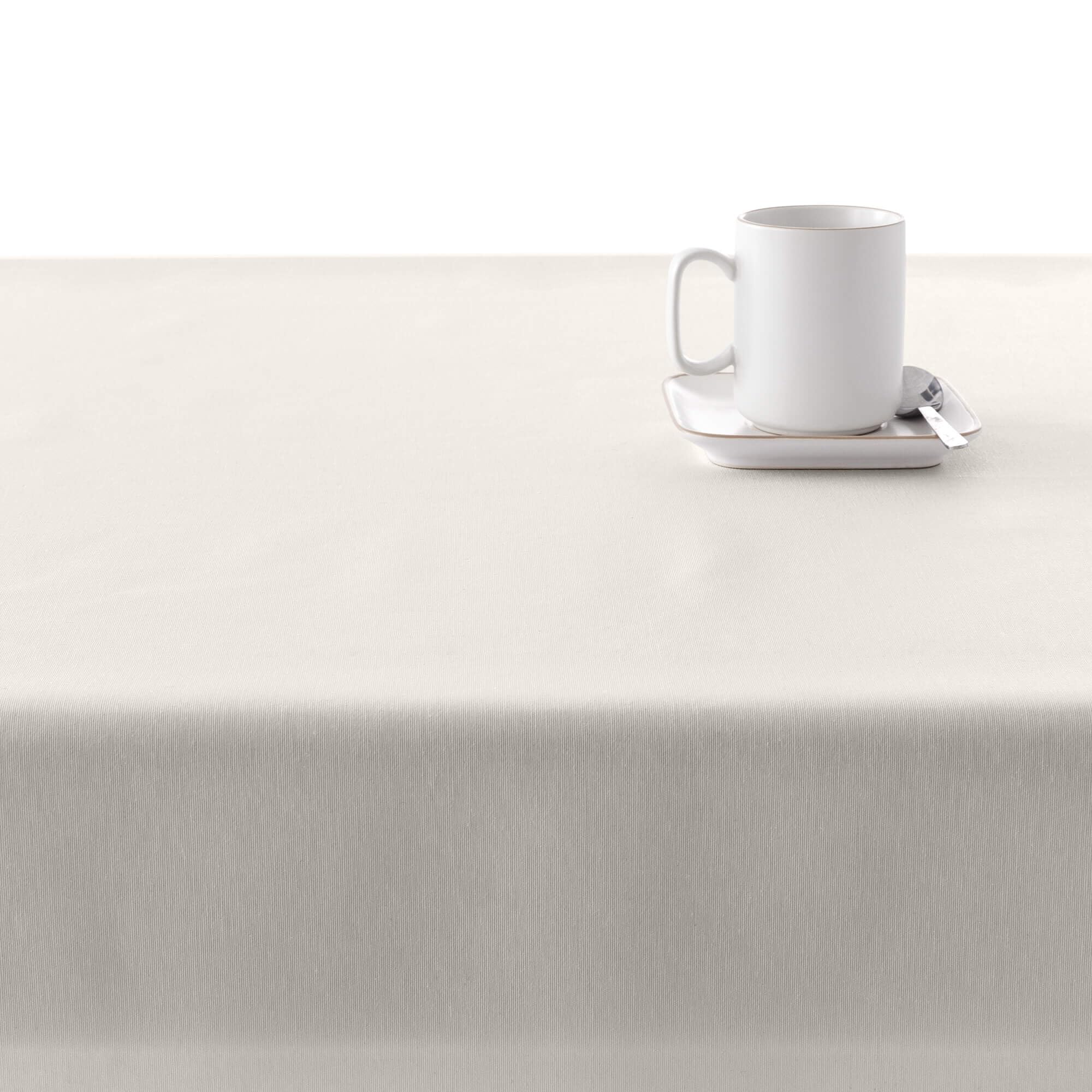 BELUM Nappe en Toile cirée Lisse 102, Nappe Anti-Taches résinée, Nappe antibactérienne, Nappe fabriquée en Tissu Organique, Nappe 100% Coton Biologique (100 x 300 cm)