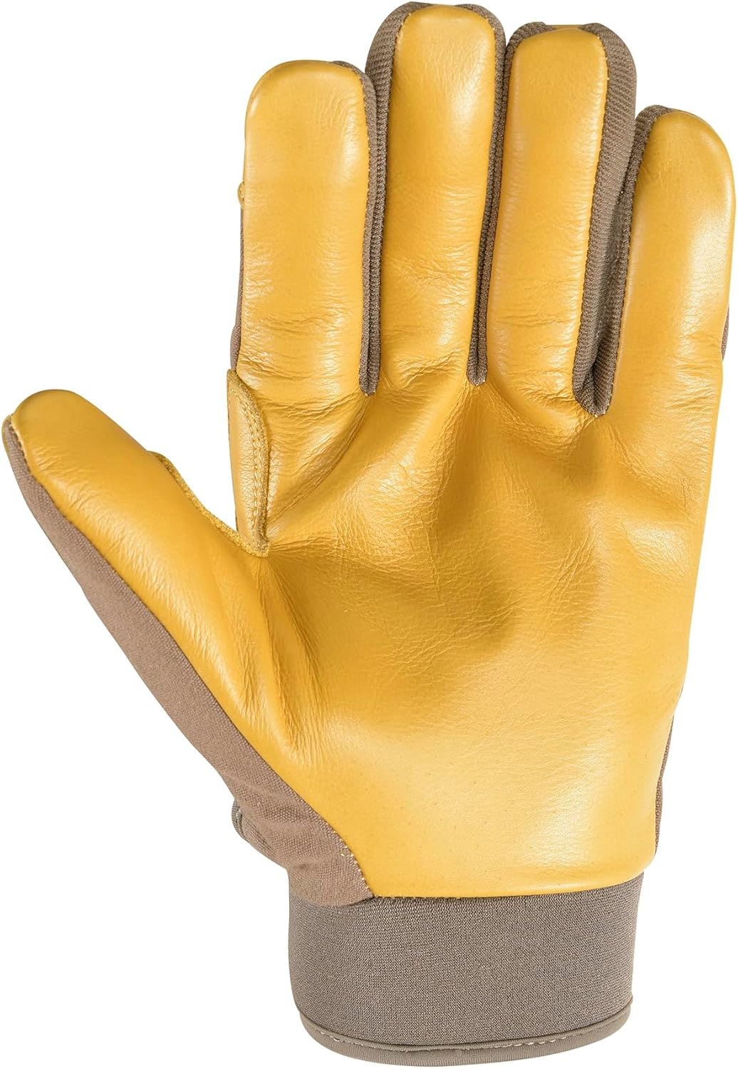 Wells Lamont Men's Leather Work Gloves, WearPower Impact Hybrid, Medium (3272M)