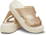 Crocs Getaway Platform H-Strap Sandales pour femme, Sandales Wedge pour les femmes