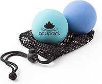 Acupoint Massage Therapy Ball Set for Deep Tissue, Trigger Point & Myofascial Release - Yoga & Pain Relief Essential