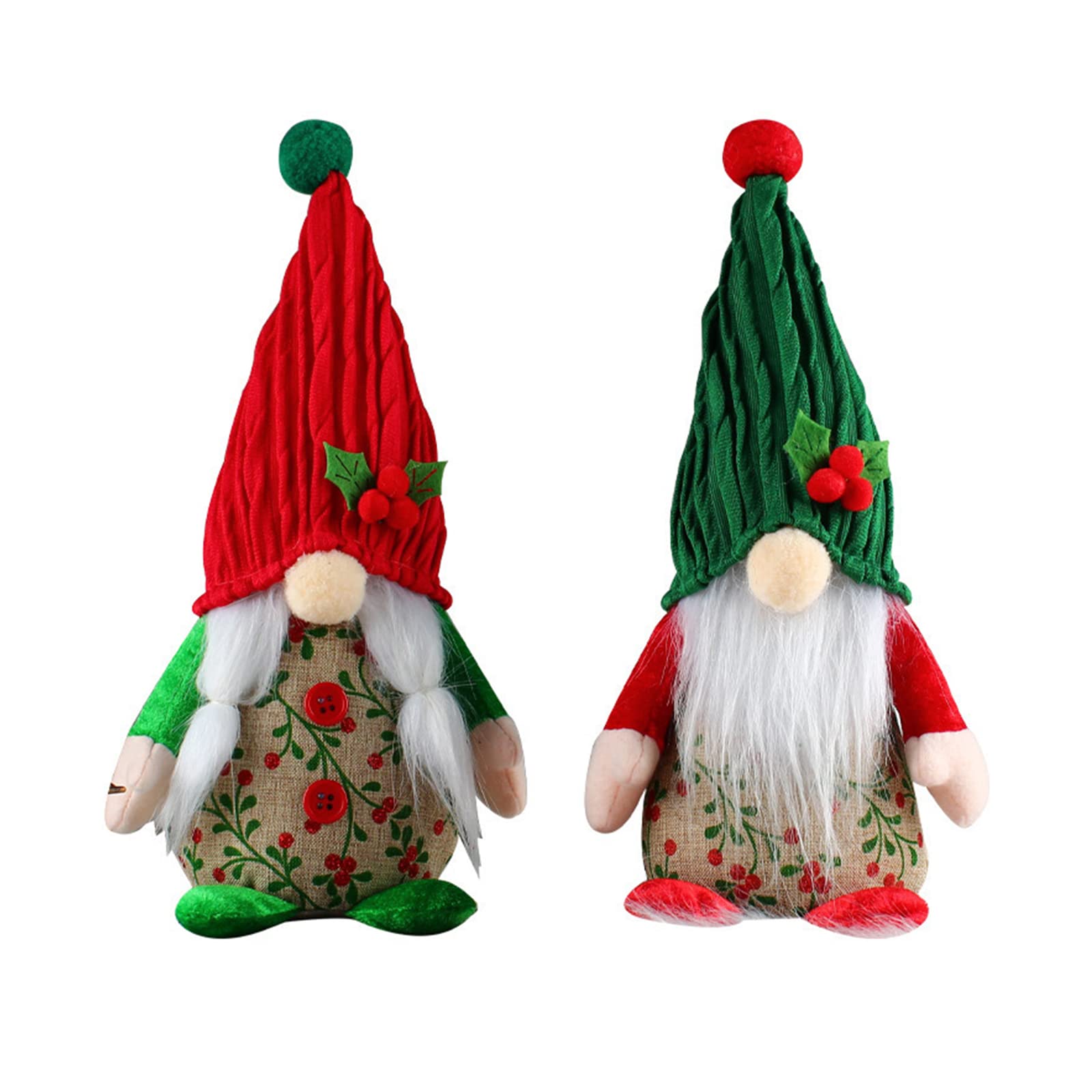 Elnwnnkc 2Pcs Standing Gnomes Cute Art Household Decoration for Sofa Tabletop Party Background Decorative Ornaments Gnomes Decorations