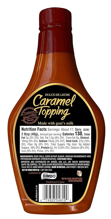 Coronado Cajeta Quemada - Regular Flavor (Squeeze Bottle) 23.1 oz by Coronado