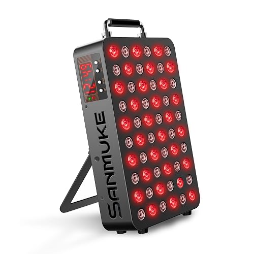 SANMUKE 100W Red Light Therapy, 660nm Red & 850nm Near