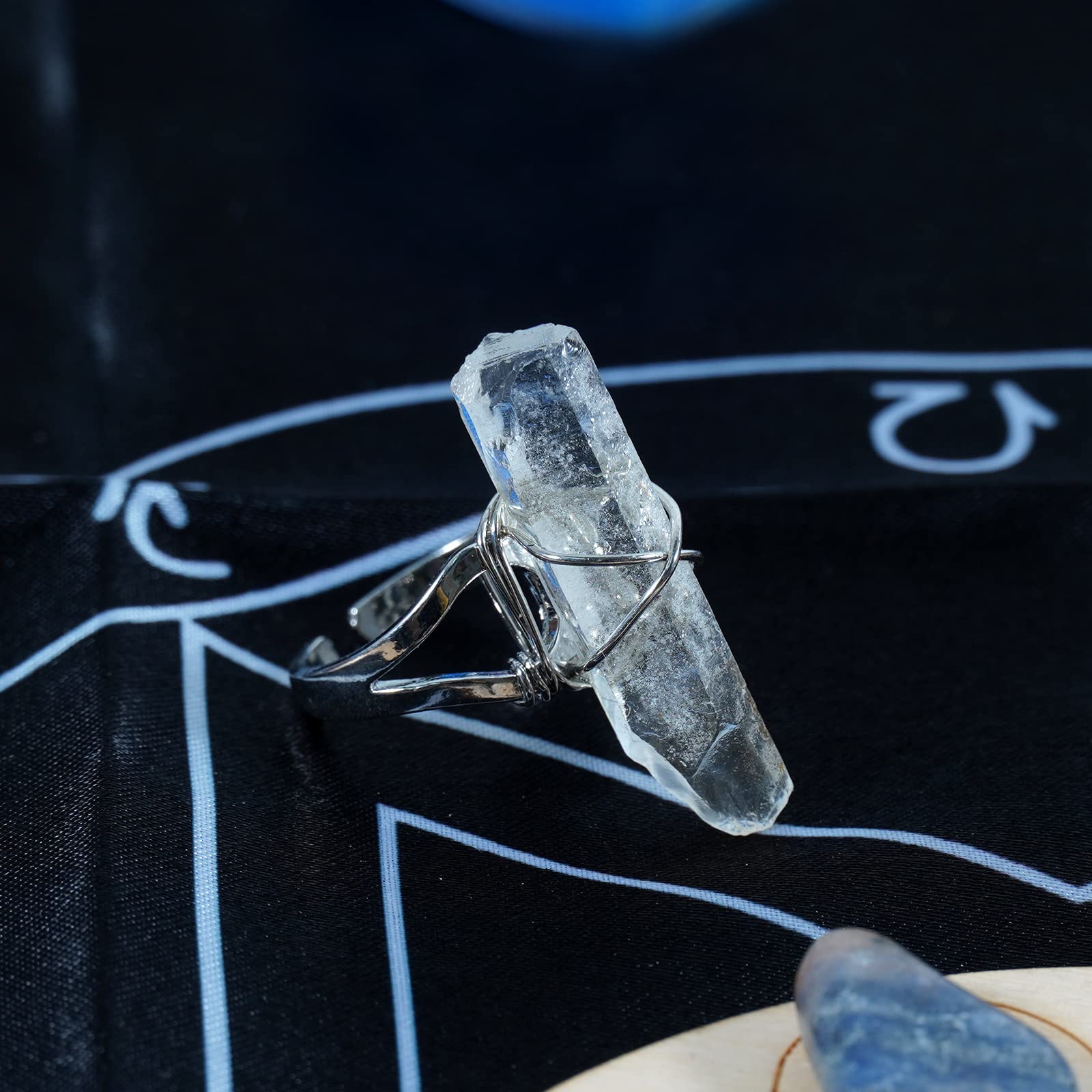 Witchcraft Supplies zestaw kryształów, kamienie lecznicze z 7 kamieniami czakr, szałwią, berłem, gwiazdą, mieczem, graalem, do medytacji duchowego uzdrawiania, zestaw startowy Witchcraft
