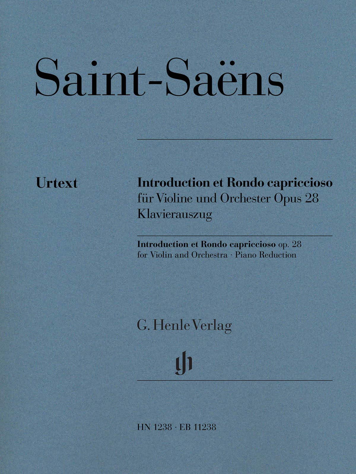Introduction et Rondo capriccioso für Violine und Orchester op. 28: Instrumentation: Violin and Piano