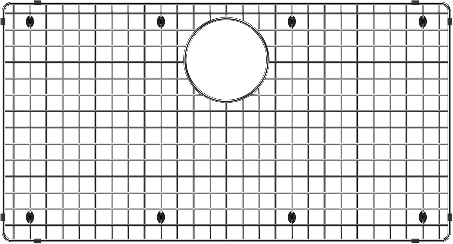 BLANCO 235914 Liven 33" Super Single Kitchen Sink Grid, Stainless Steel