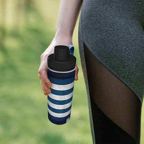 Miniatura 7 de Greek Flag Insulated Stainless Steel Kettle  Print Funny Water Bottle Insulated  Ideal for Sports and Travel