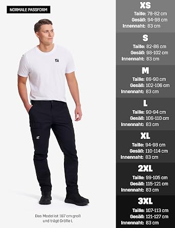 RevolutionRace Men's Nordwand Trousers for Hiking and Many Outdoor Activities