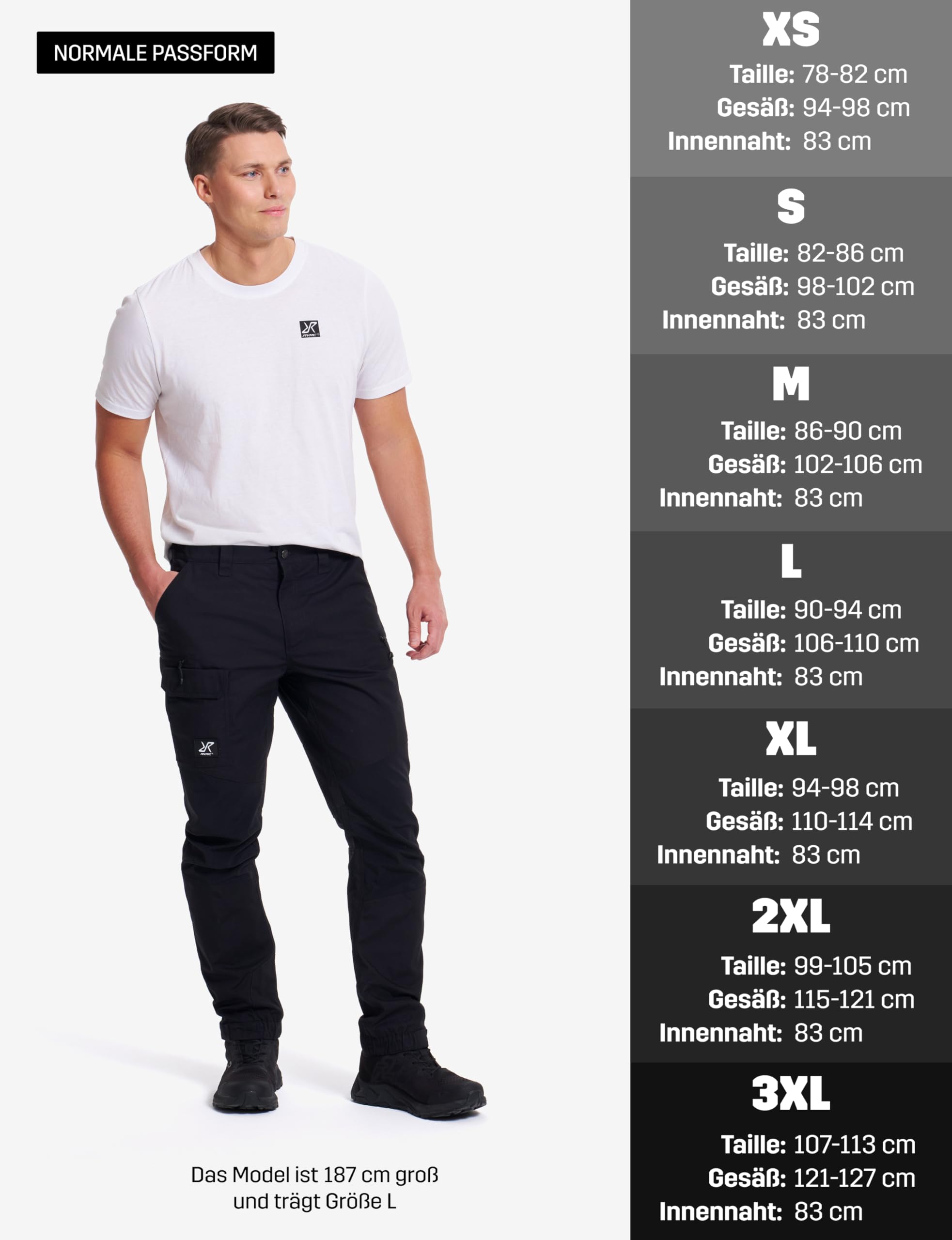 RevolutionRace Nordwand Outdoor Hose für Herren, Hose zum Wandern und für viele Outdoor-Aktivitäten. Robuste und langlebige Wanderhose, Trekkinghose und Arbeitshose für Männer