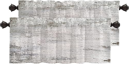 Miniatura 1121 de Cenefas de cocina modernas con patrón de cobre marrón dorado para ventanas, cenefas opacas abstractas de marcas de arañazos y cortinas opacas