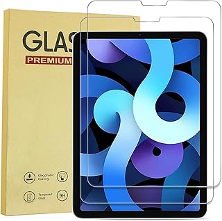 MeevMighx [2 Pack] Screen Protector for iPad Pro 11 Inch All Models/iPad Air 5th (2022)/iPad Air 4th Gen (2020) 10.9 inch, iPad Air4/iPad Air5/iPad Pro 11 Tempered Glass Film with [Case Friendly] [Crystal Clear] [Anti-Scratch] [Easy Installation]