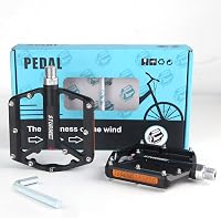 STURME Kerékpár Pedál Reflektorral 9/16 Csapágy MTB Hegyi Kerékpár BMX 9