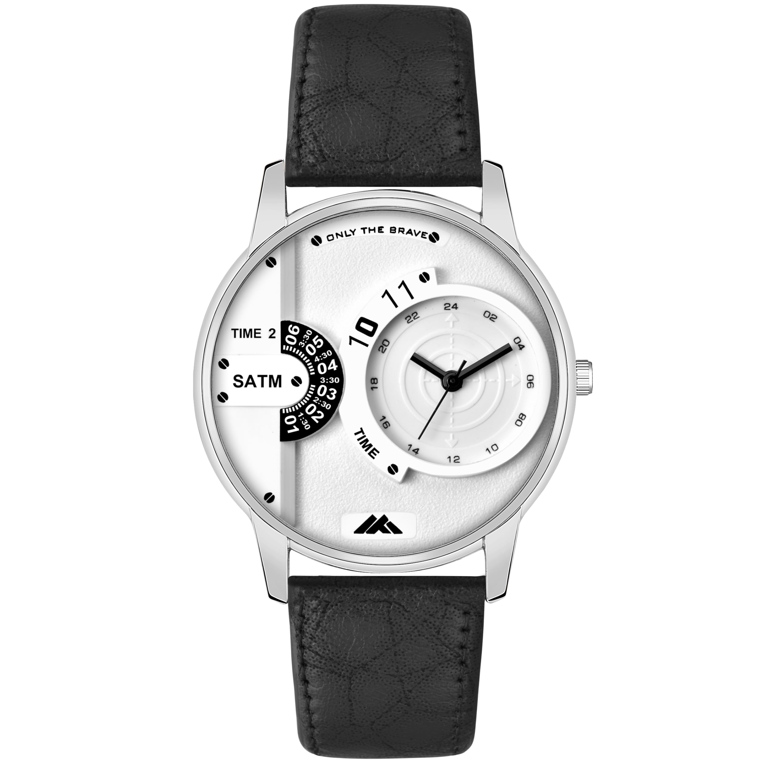 Shocknshop Leather Analog Stylish Multicolored Dial Watch For Mens Boys (Black Colored Dial And Strap) -Mt38 (B0D93VH8YF) Amazon Price History, Amazon Price Tracker