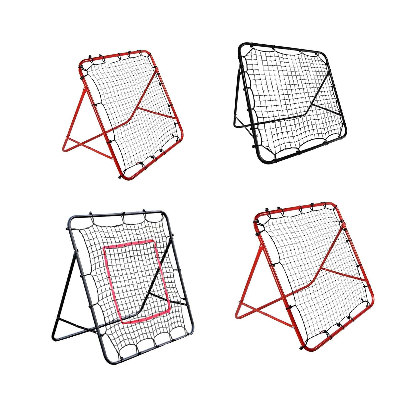 Soccer Rebounder Net Sturdy Iron Frame Soccer Net for Outdoor Competition 1m Red | Sporting Goods | Team Sports | Soccer | Goals & Nets-image-14