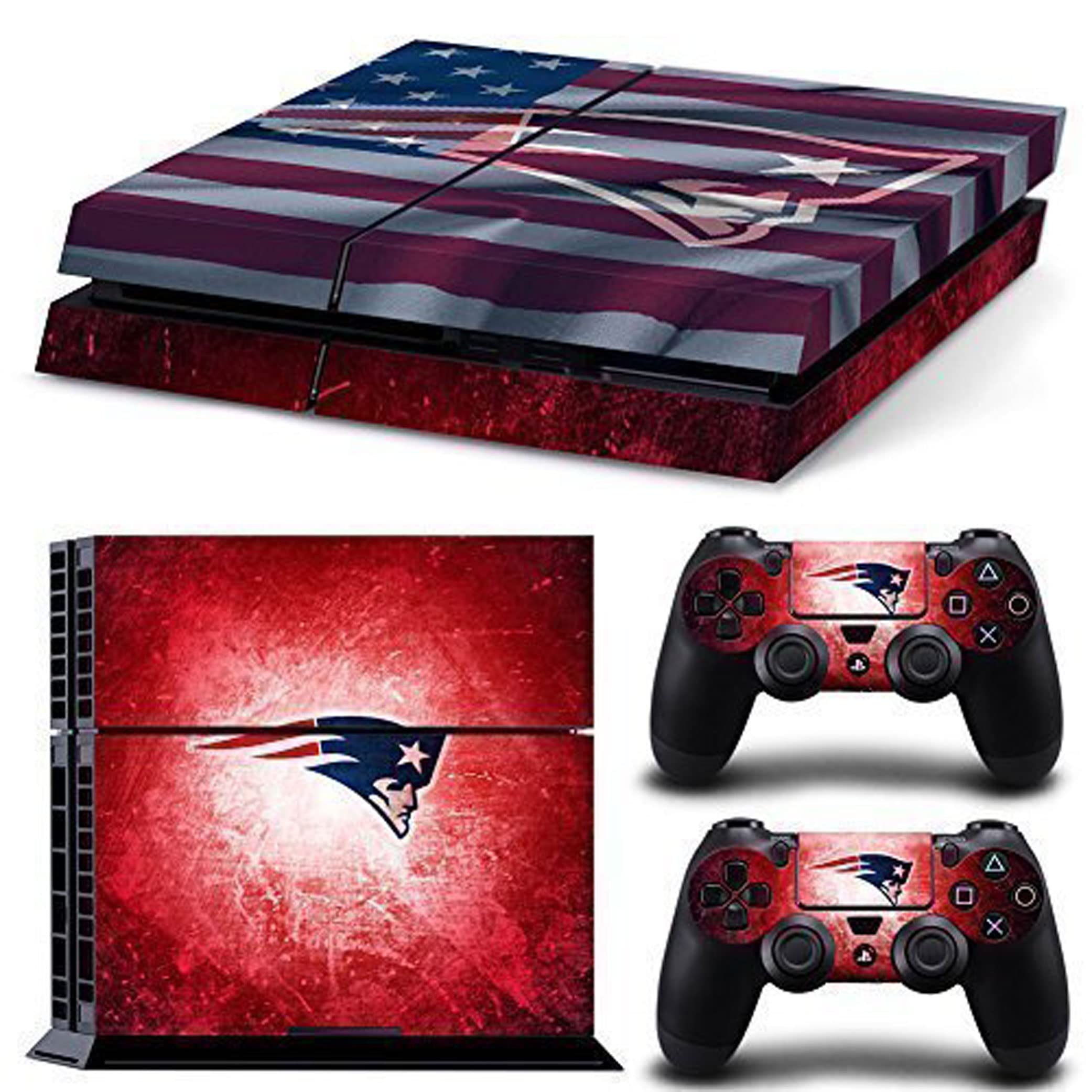 Elton NFL New England Theme 3M Skin Decal Sticker For PS4 Playstation 4 Console Controlle [video game] (B01MZBE0N8) Amazon Price History, Amazon Price Tracker