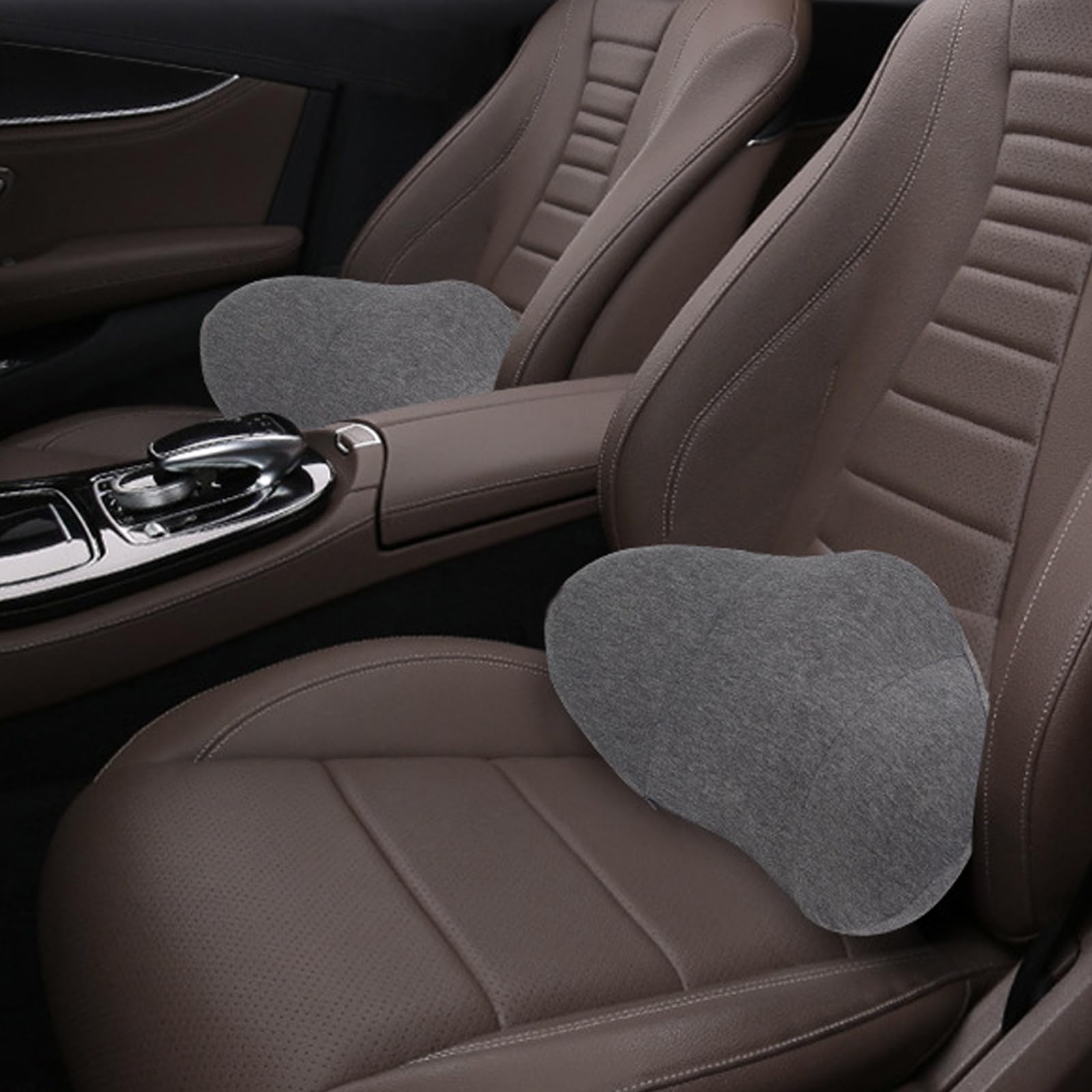 Cuscino lombare in memory foam, cuscino lombare ortopedico sollievo dal dolore alla parte bassa della schiena, design ergonomico, per letto lombare, divano, sedia, auto e sedia da ufficio
