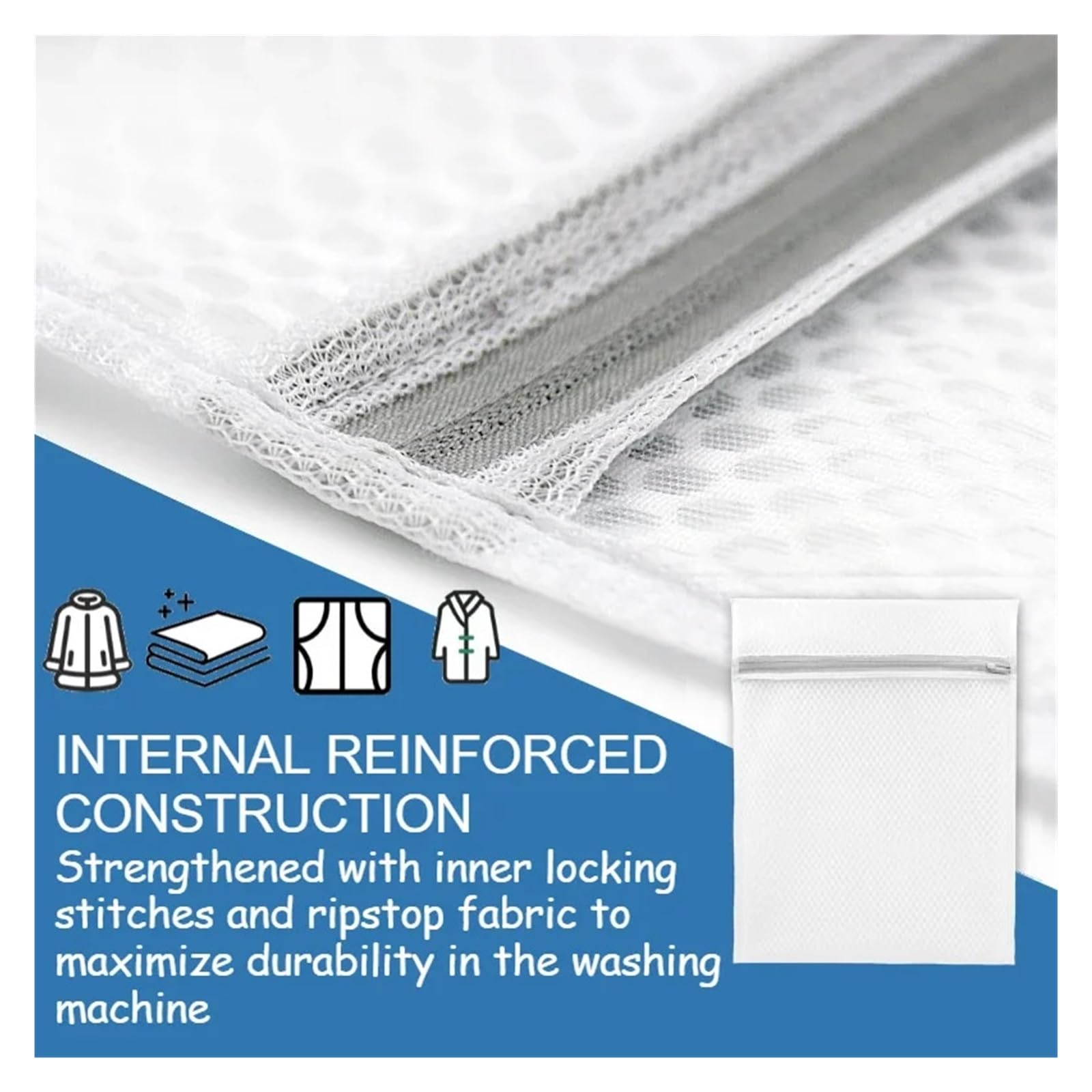 10pcs Fine Net Laundry Bag Clothing Care Washing Machines Dirty Basket Travel Shoes Mesh Bags Woman Bra Clothes Organizer Für Kleidung(40X50cm)