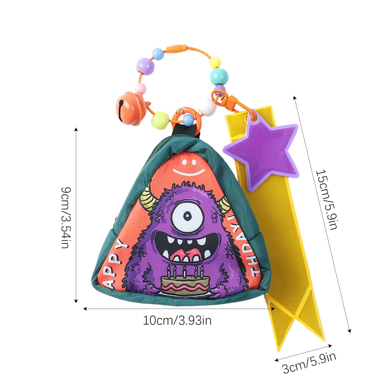 Borsa da bicicletta piccola per bicicletta, borsa per riporre chiavi, auricolari, carte