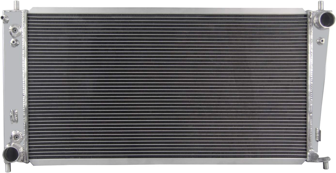ECMRAD 4 Row Aluminum Radiator Compatible for 1999-2004 Ford F150 F250 F350 Expedition 4.2l 4.6l 5.4l V8 2002 2003 2001