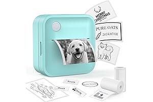 Mini Phone Printer - Portable Thermal Label Maker