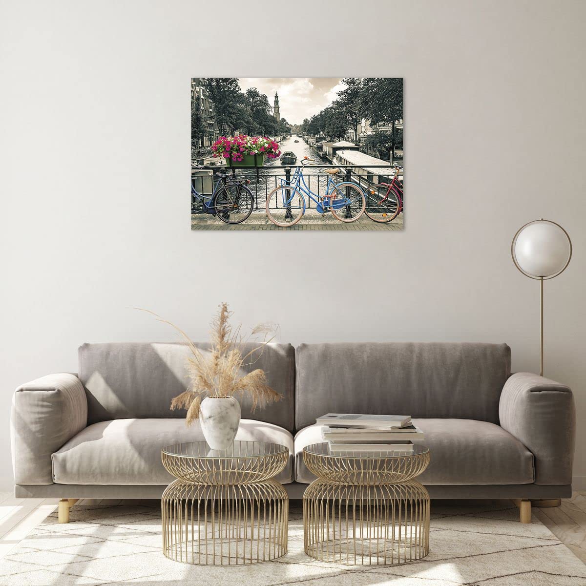 Tableau Décoratif Sur Verre 100x70 Cm - Impression Haute Brillance - Londres Big Ben - Verre 4 Mm - Prêt à Accrocher
