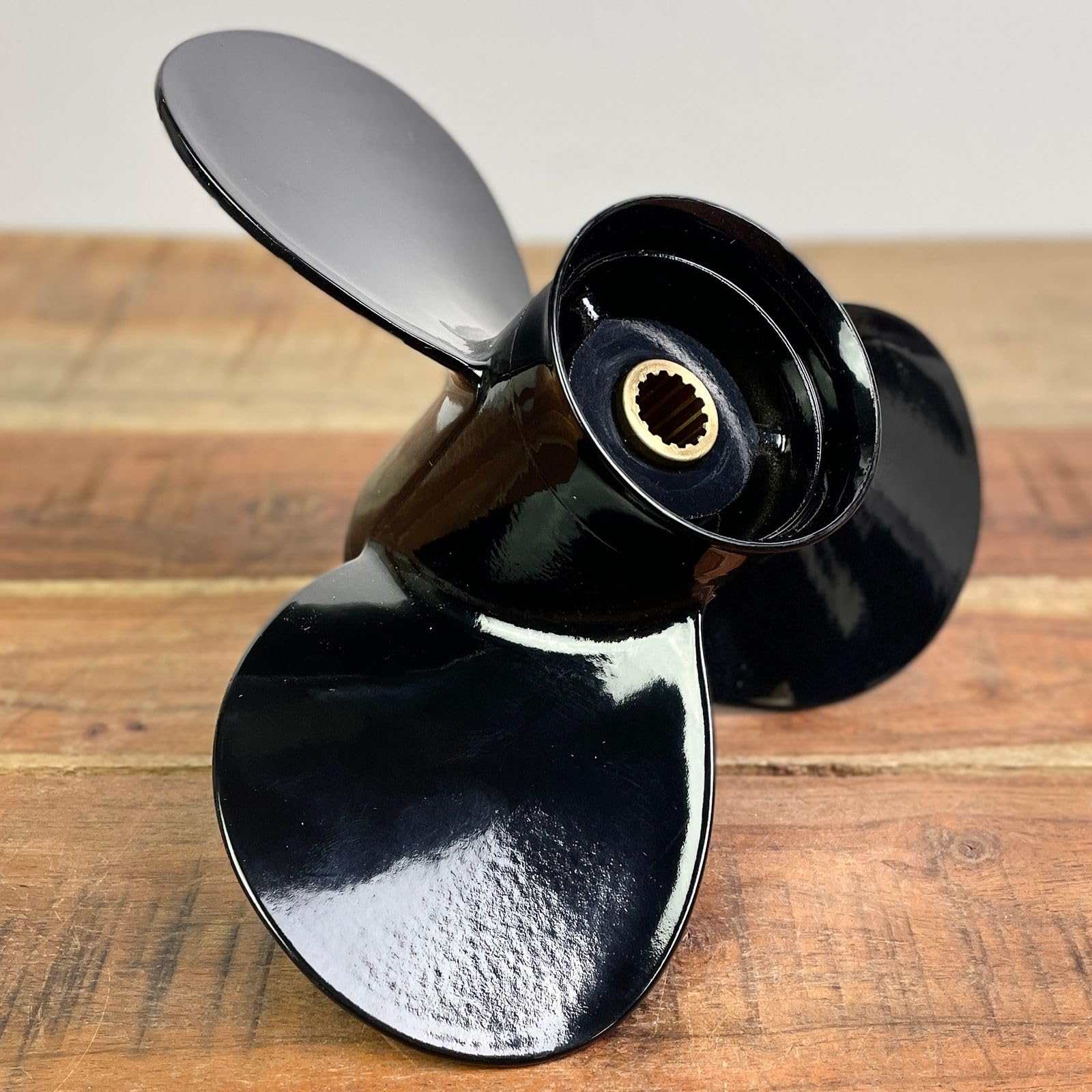 Boot Propeller Aluminium für Mercury 9.9-20 PS Außenborder 9-1/4 x 10 ' 14 Zähne 3 Blatt 48-897752A10, 48-897752A11