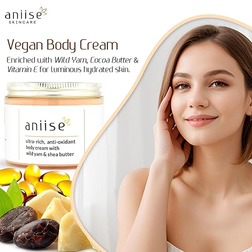 Miniatura 5 de Aniise Crema Corporal Antioxidante con Calmante Manteca de Karité Lavanda de Yam Silvestre y Aguacate Todo Natural