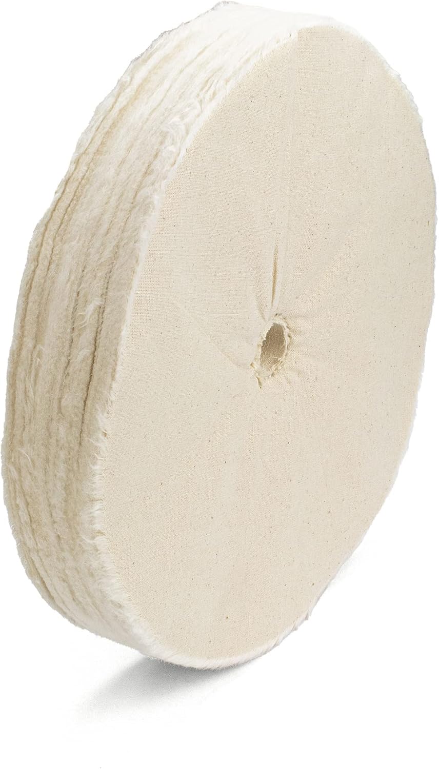 ENKAY - 10 Extra Thick Loose Cotton Buffing Wheel (80 Ply)