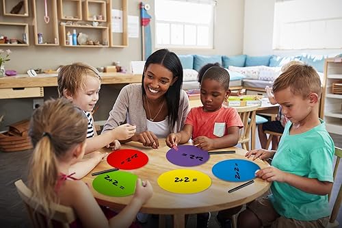 Miniatura 3 de Calcomanías de punto de borrado en seco, colores surtidos, 11 pulgadas, paquete de 5(40520)