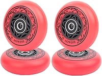 Vista 18 de Inline Skate Wheels Outdoor Asphalt Formula Aggressive Roller Blades Wheels 90a Roller Hockey Replacement Wheels with Bearings ABEC-9 and Floating