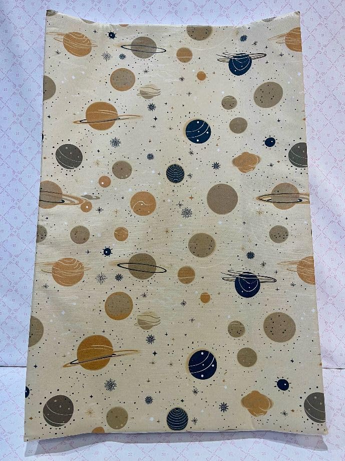 Sunnybabies Anti Roll Celestial Stars & Planets Space Design Girls or Boys Baby Changing Mat Wedge Changing Pad