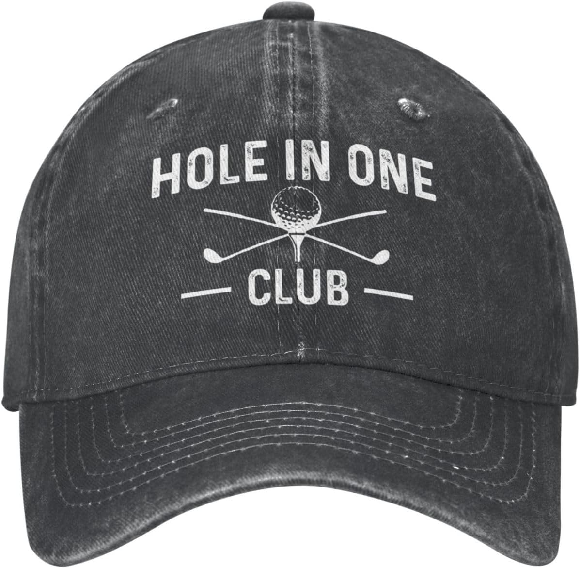 Funny Cap Holes in One Club Hat Men Baseball Hat Trendy Caps