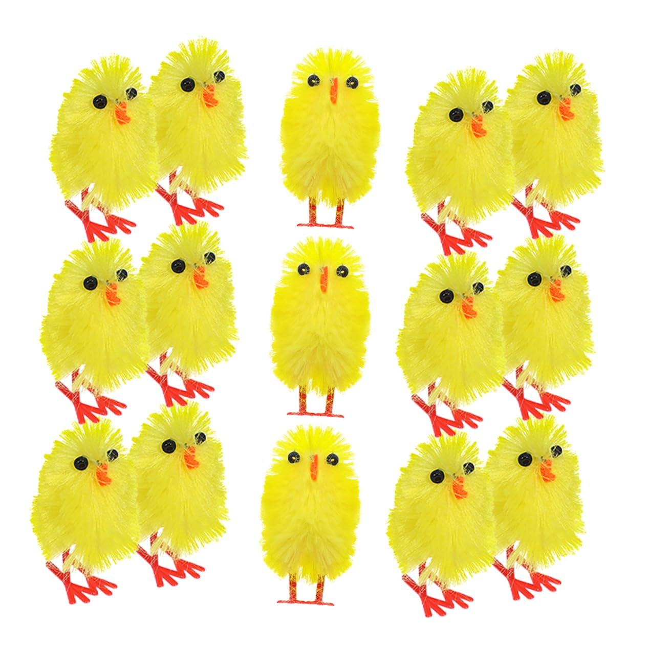 Mini Poussins de Pâques compacts : pack de 30 pour réussir vos décors de fête