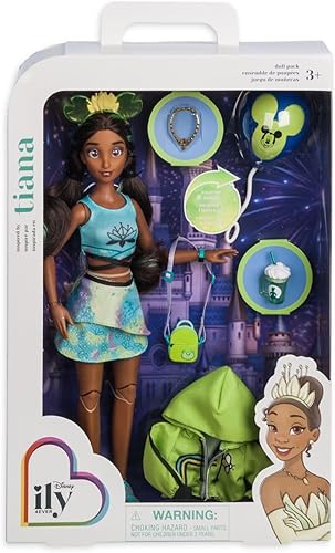 Miniatura 9 de Disney Inspirado en Tiana  La princesa y la rana ILY 4EVER muñeca  11 pulgadas