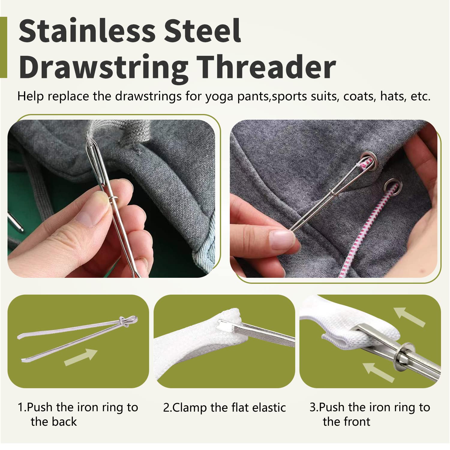 3Pcs Enfile Aiguille Et Découseur 2 En 1, Pour Machine à Coudre Et