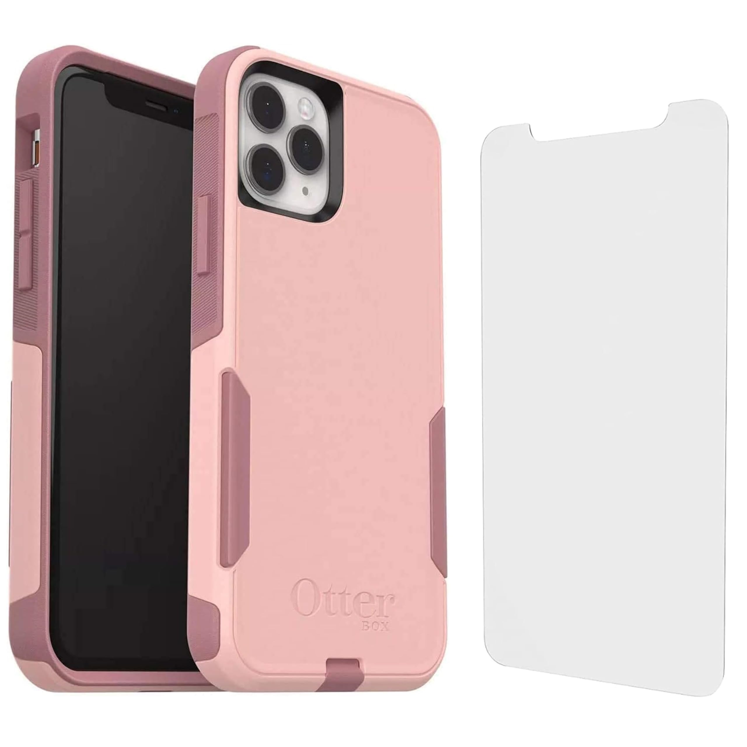 Coque iPhone 11 Pro OtterBox Commuter rose protection ecran - 8