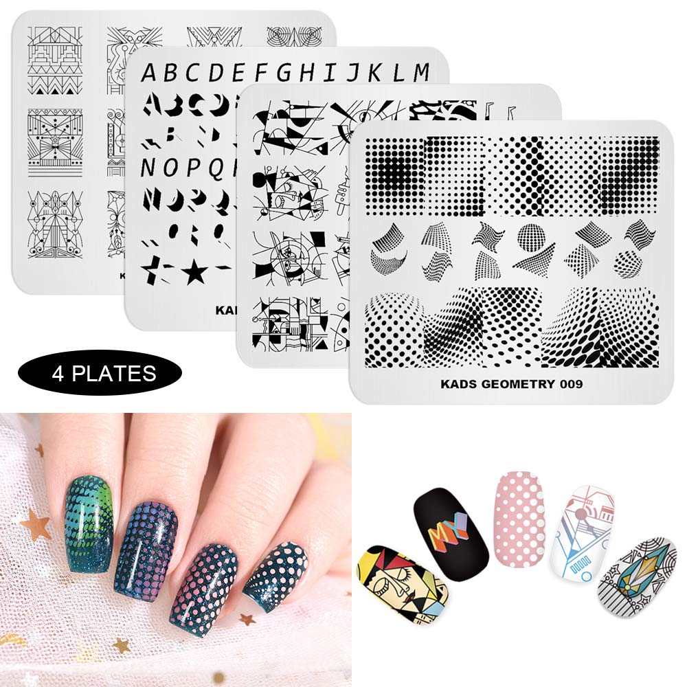 ネイルプレート Amazon.co.jp: KADS ネイルアートスタンピングプレート 中華茶